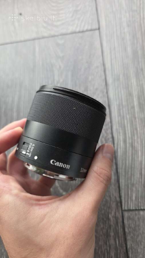 Canon Ef-m 32mm f/1.4 Stm objektyvas - nuotraukos Nr. 2