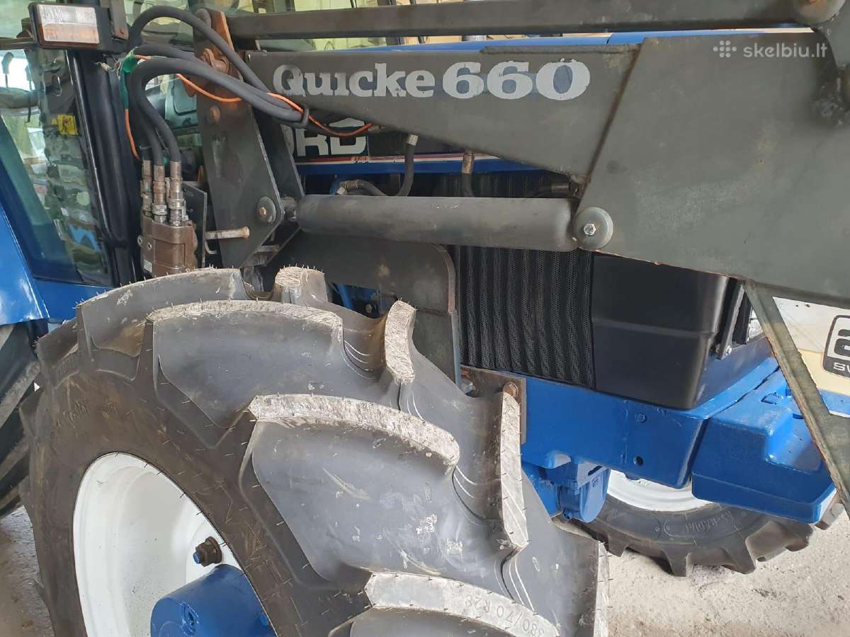 Traktorius Ford-new Holland 7740 - nuotraukos Nr. 7