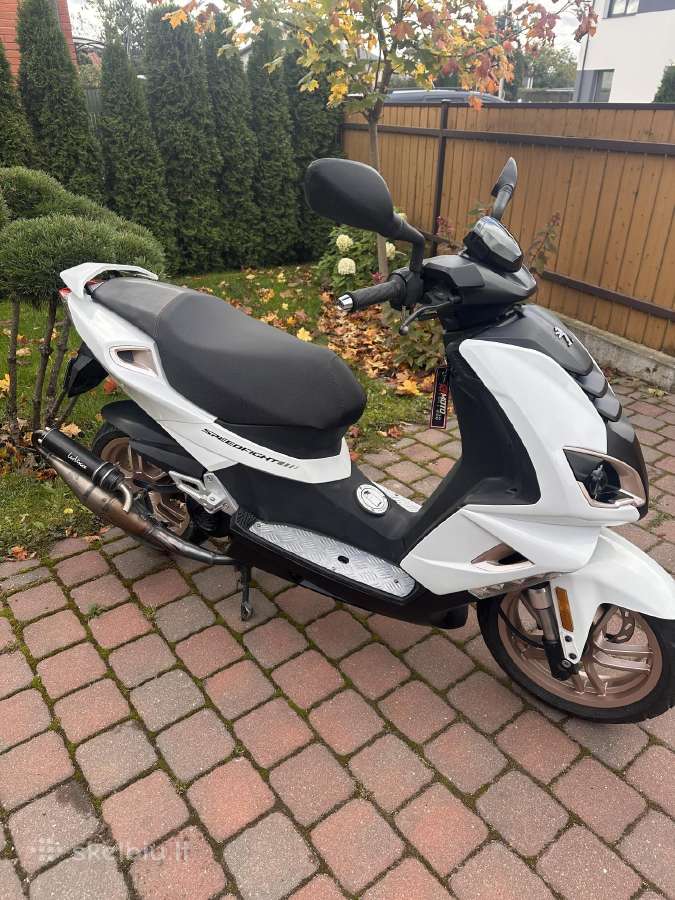 Parduodu peugeot speedfight4 50cc dvitaktis 2016 - nuotraukos Nr. 2
