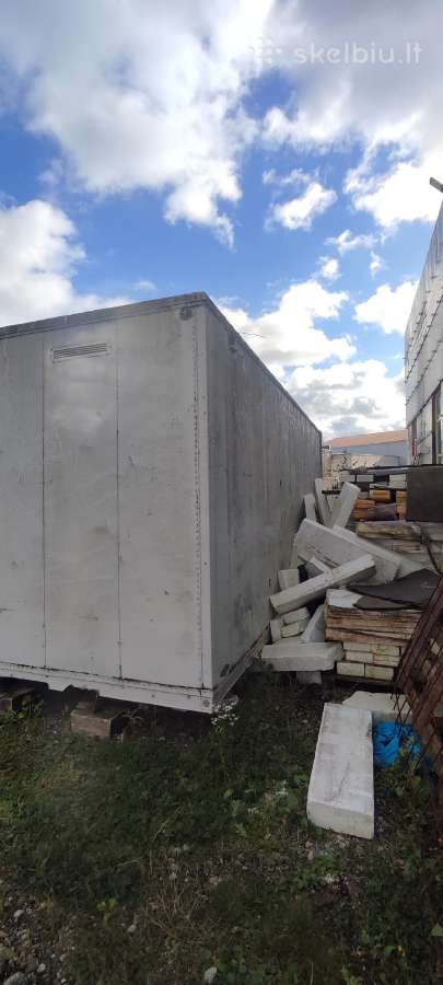 Buitinis,sandėliavimo namelis,8x2,5 ir 6x2,3m - nuotraukos Nr. 7