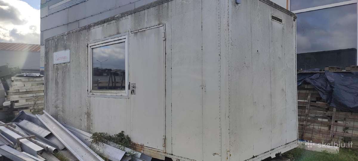 Buitinis,sandėliavimo namelis,8x2,5 ir 6x2,3m - nuotraukos Nr. 9