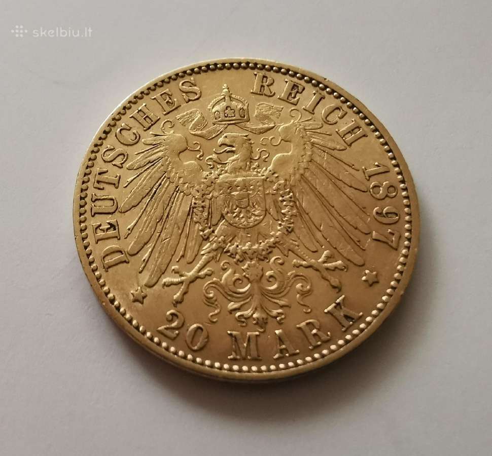 20 markių 1897 - nuotraukos Nr. 7
