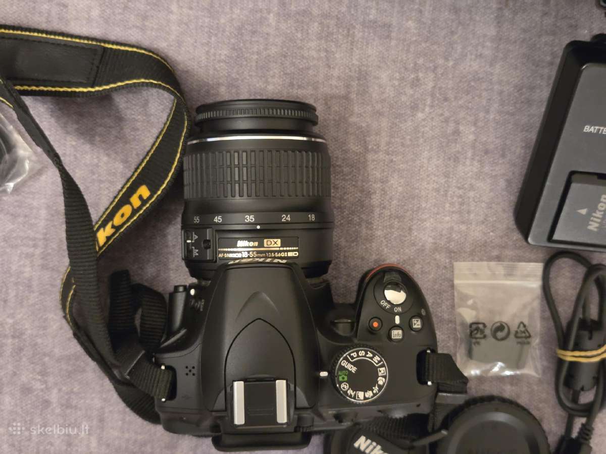 Nikon D3200 / 18-55 mm Af-s / Dslr / 1k kadrų - nuotraukos Nr. 8