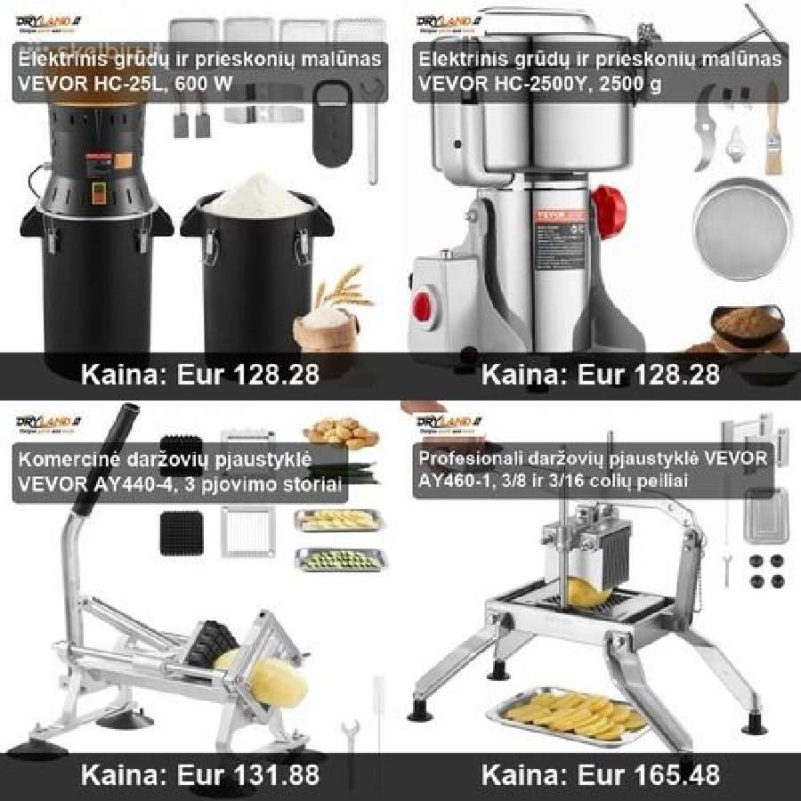 Bulvių Pjaustyklės Greitas daržovių paruošimas - nuotraukos Nr. 26