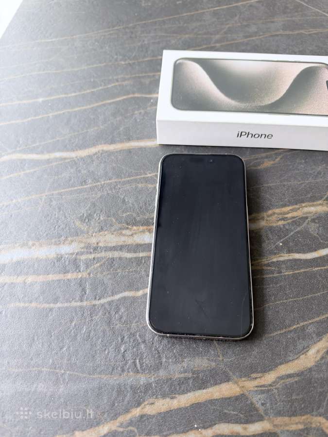 iPhone 15 Pro 256gb Natural Titanium - nuotraukos Nr. 2