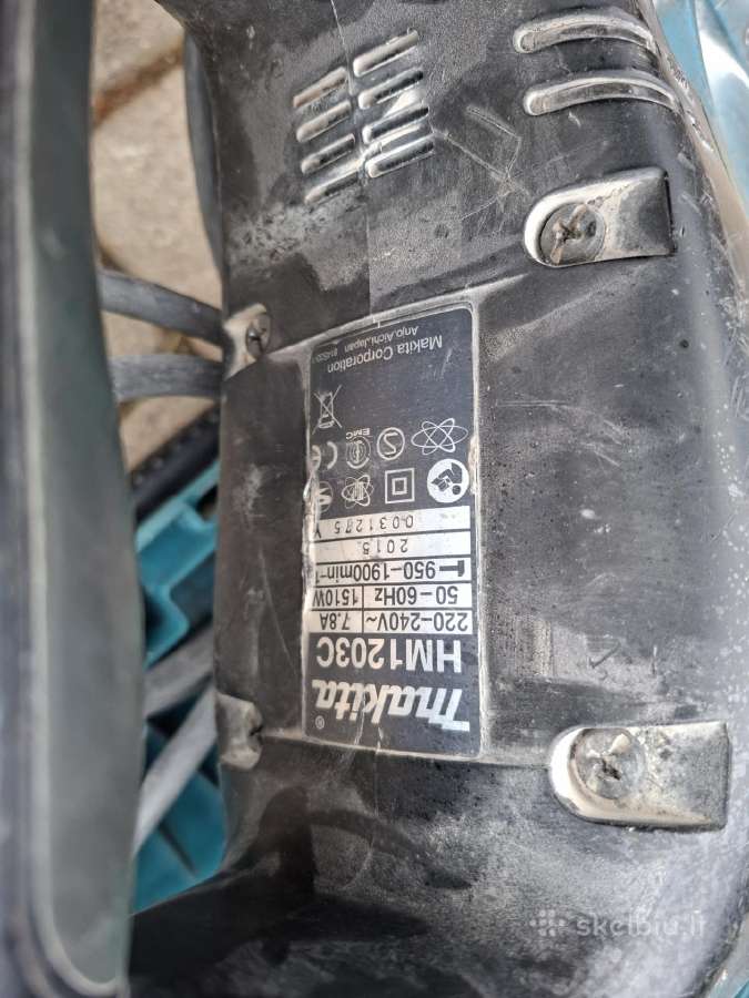 Makita atskėlimo plaktukas - nuotraukos Nr. 2