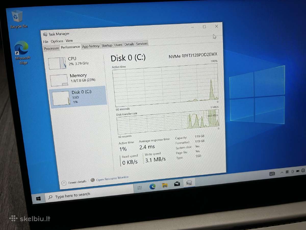 Lenovo Ideapad S340 - nuotraukos Nr. 4