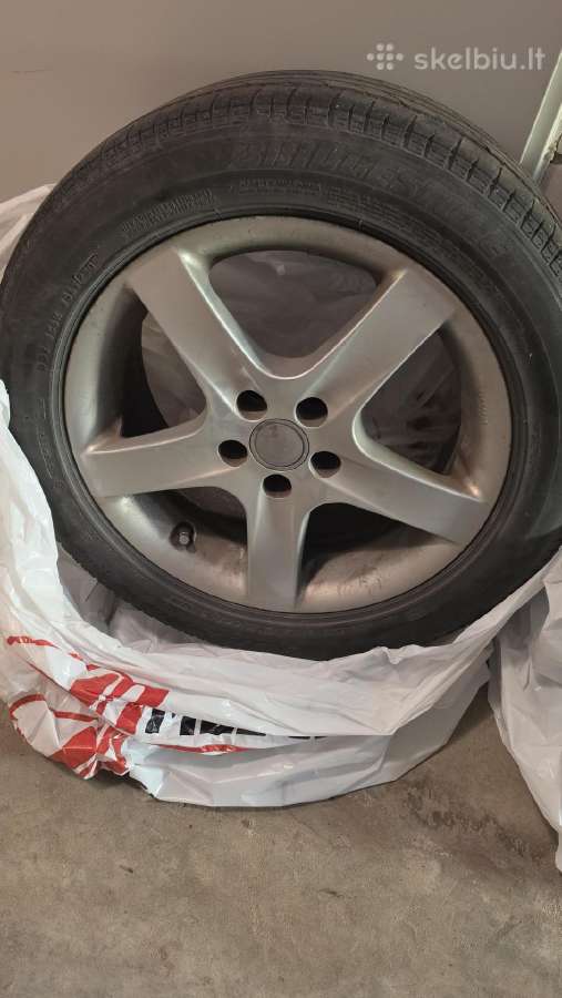Lieti ratlankiai R16 5x100 su padangomis (4 vnt.) - nuotraukos Nr. 2