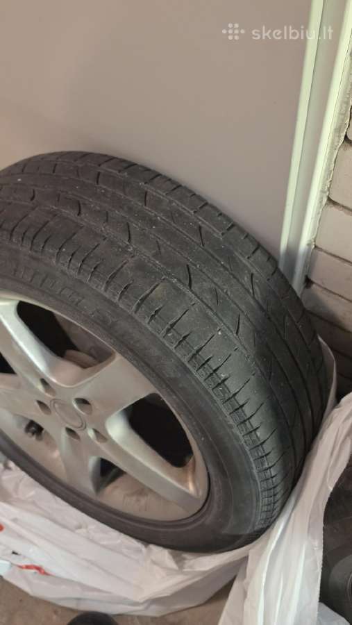 Lieti ratlankiai R16 5x100 su padangomis (4 vnt.) - nuotraukos Nr. 3