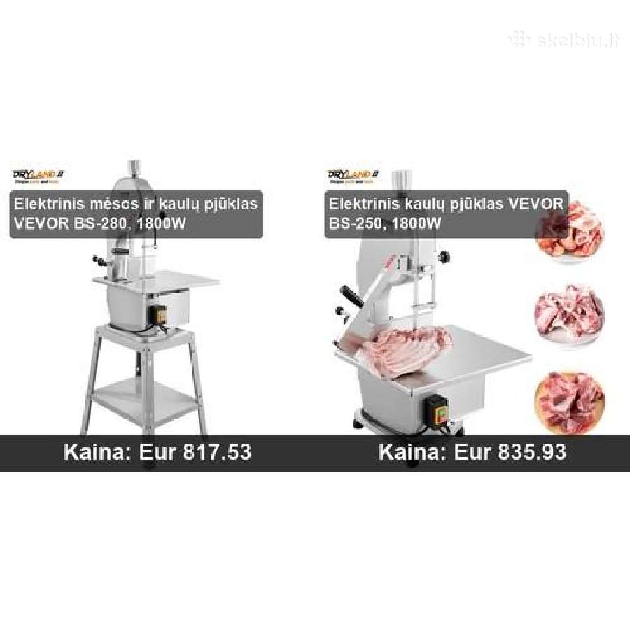 Profesionalūs mėsos pjūklai ir stovai - nuotraukos Nr. 30
