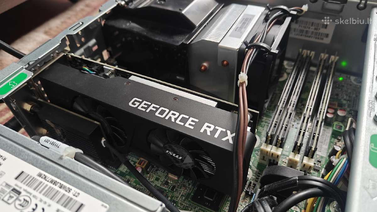 Msi Geforce Rtx 3050 low profile - nuotraukos Nr. 6