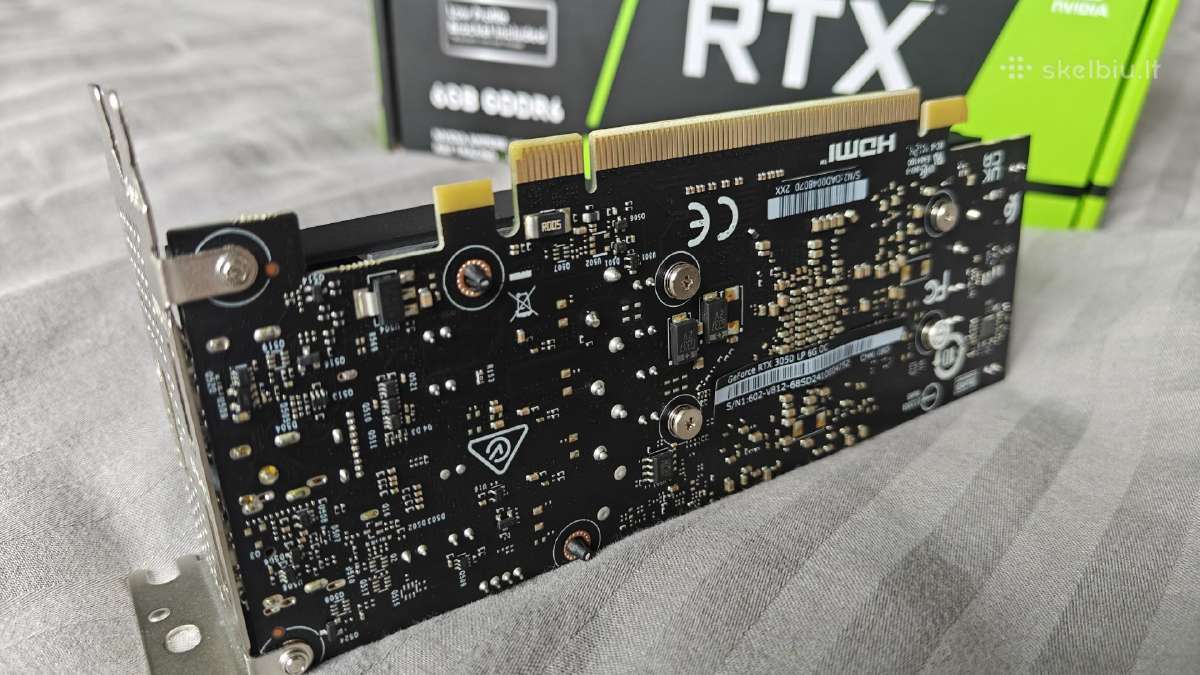 Msi Geforce Rtx 3050 low profile - nuotraukos Nr. 4
