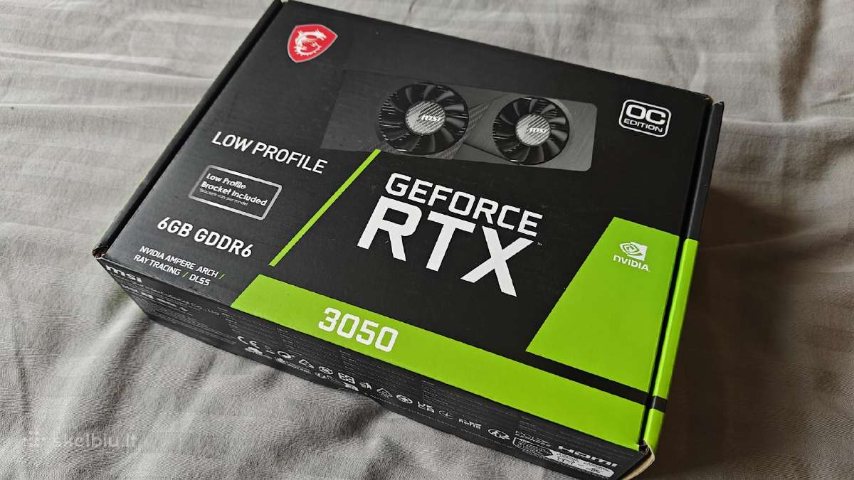 Msi Geforce Rtx 3050 low profile - nuotraukos Nr. 8