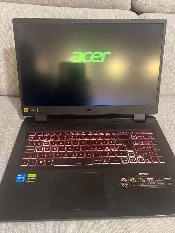 Acer nitro 5 - nuotraukos Nr. 2
