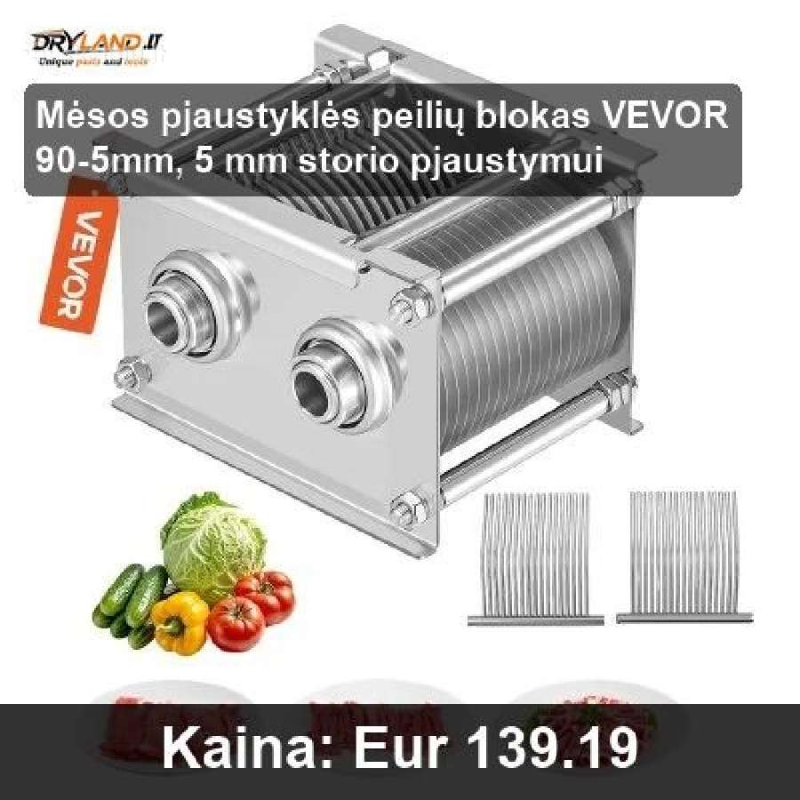 Diskiniai mėsos pjaustymo įrengimai, smulkintuvai - nuotraukos Nr. 10