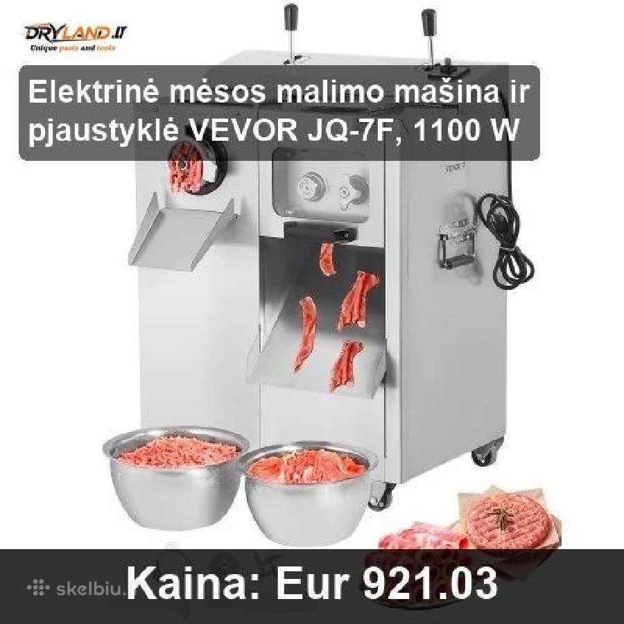 Diskiniai mėsos pjaustymo įrengimai, smulkintuvai - nuotraukos Nr. 31
