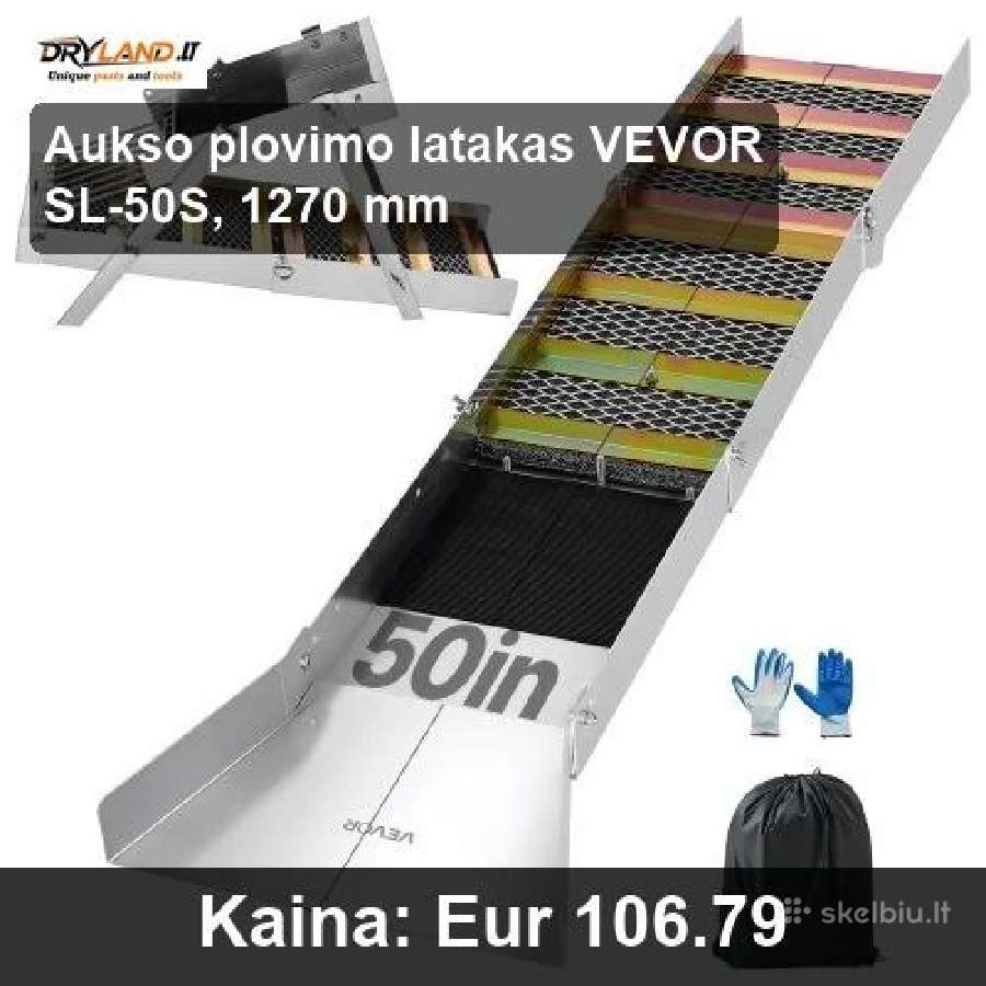Aukso plovimo rinkiniai, metalo detektoriai - nuotraukos Nr. 16
