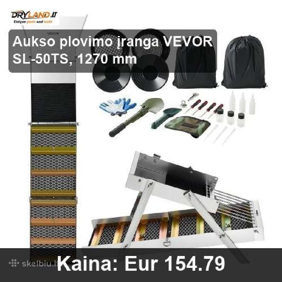 Aukso plovimo rinkiniai, metalo detektoriai - nuotraukos Nr. 18