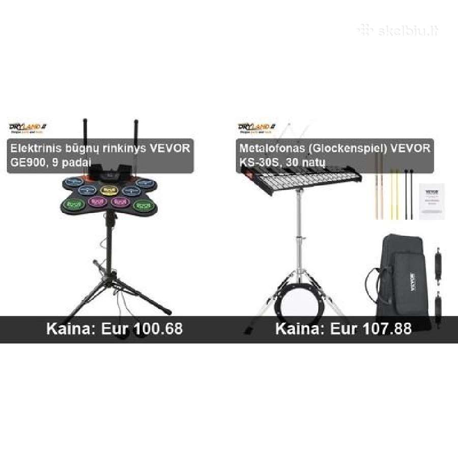 Būgnų Komplektas – Pradėk Groti Dabar! - nuotraukos Nr. 20