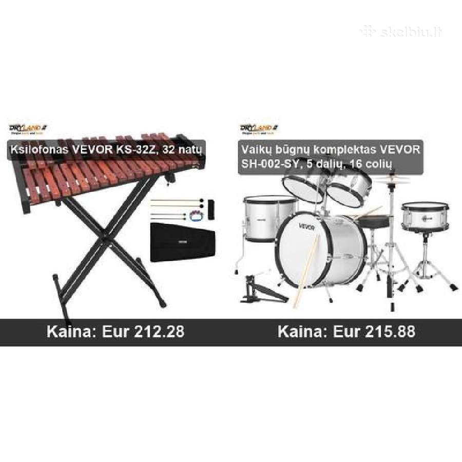 Būgnų Komplektas – Pradėk Groti Dabar! - nuotraukos Nr. 27