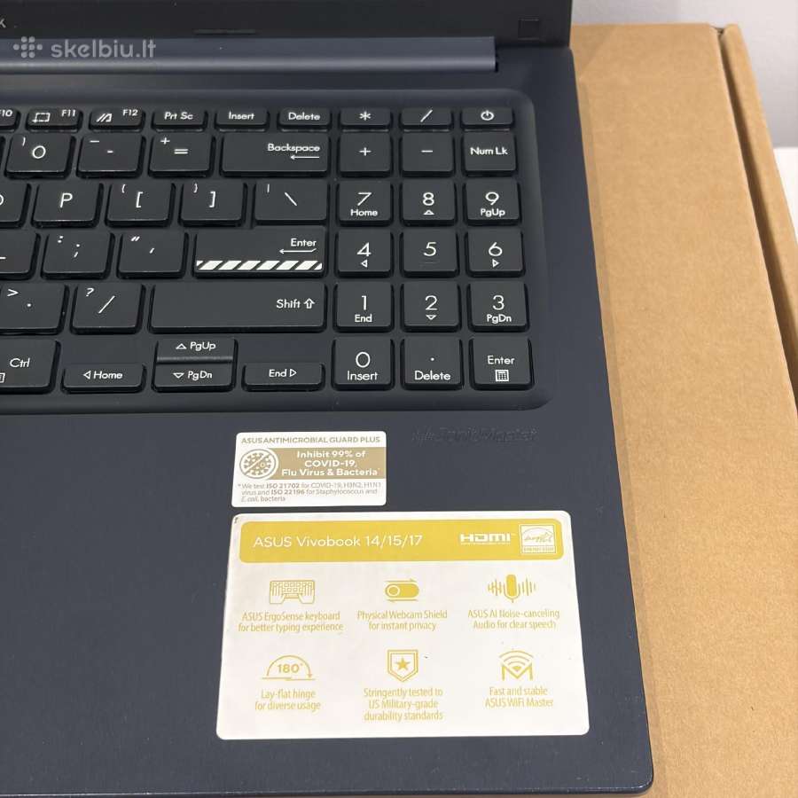 Asus vivobook 15, i7 512gb 16 GB RAM - nuotraukos Nr. 7
