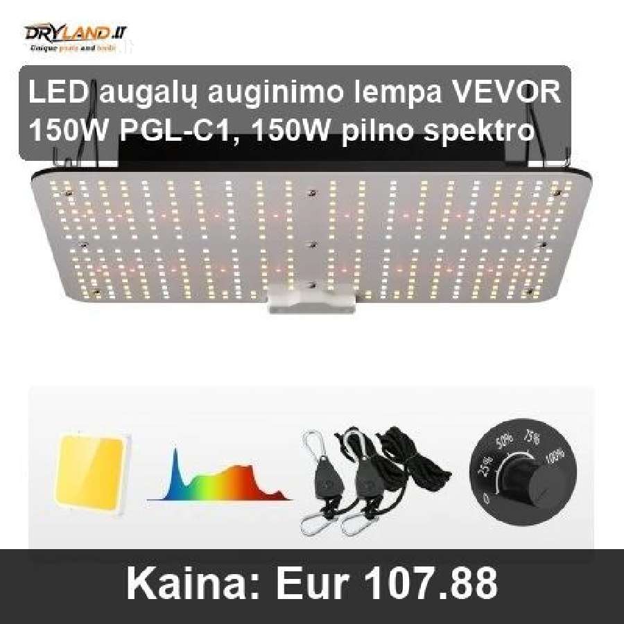 LED augalų lempos ir pakabinami šviestuvai - nuotraukos Nr. 5