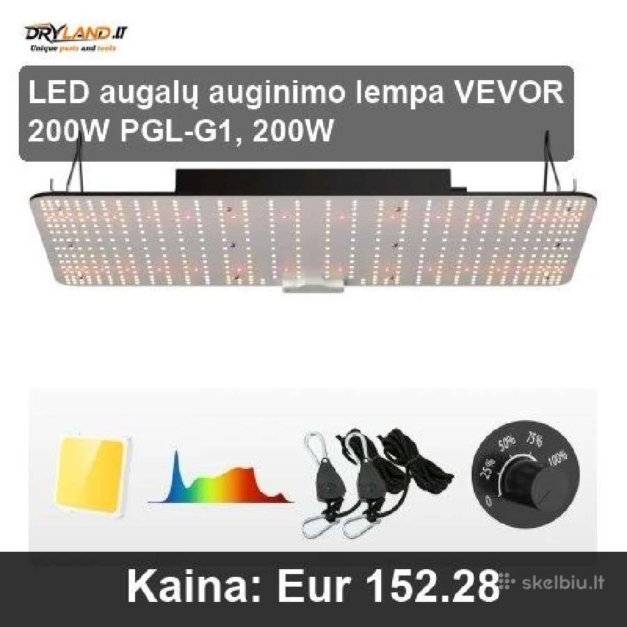 LED augalų lempos ir pakabinami šviestuvai - nuotraukos Nr. 6