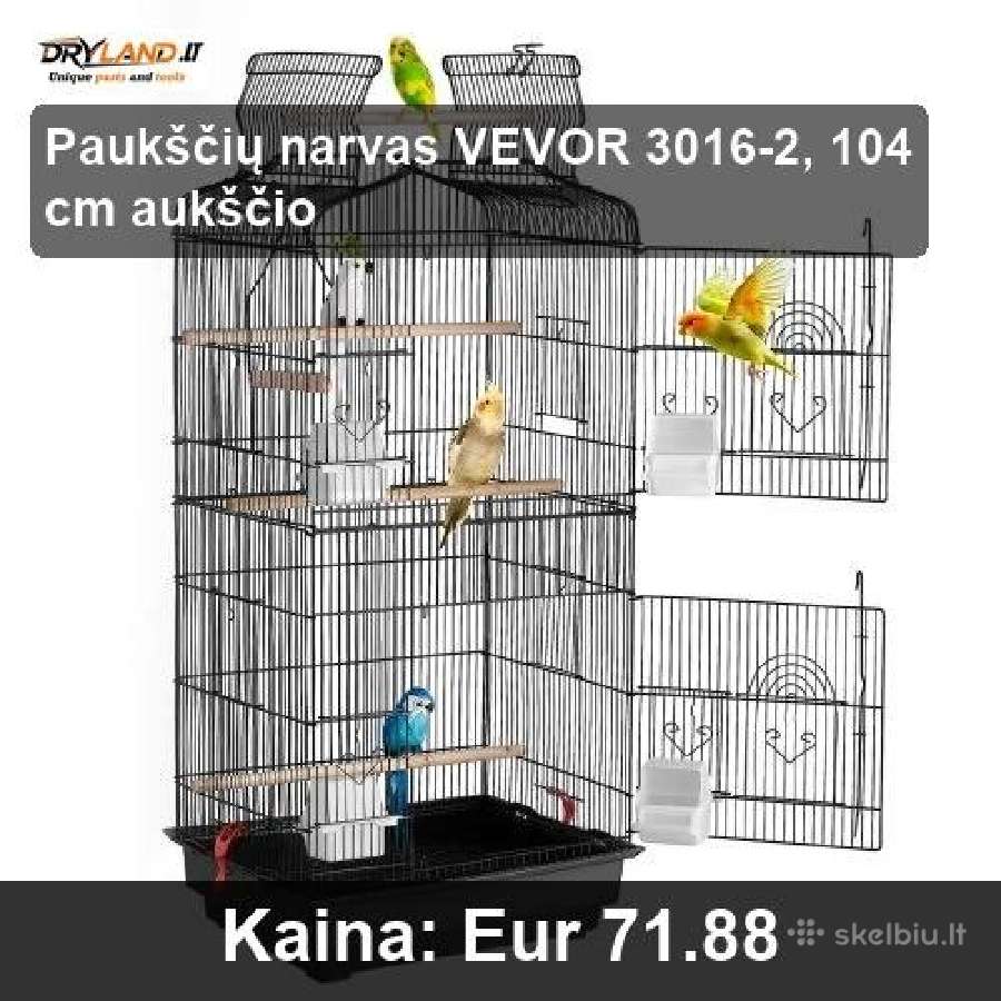 Paukščių, Graužikų Narvai ir Terariumai - nuotraukos Nr. 4