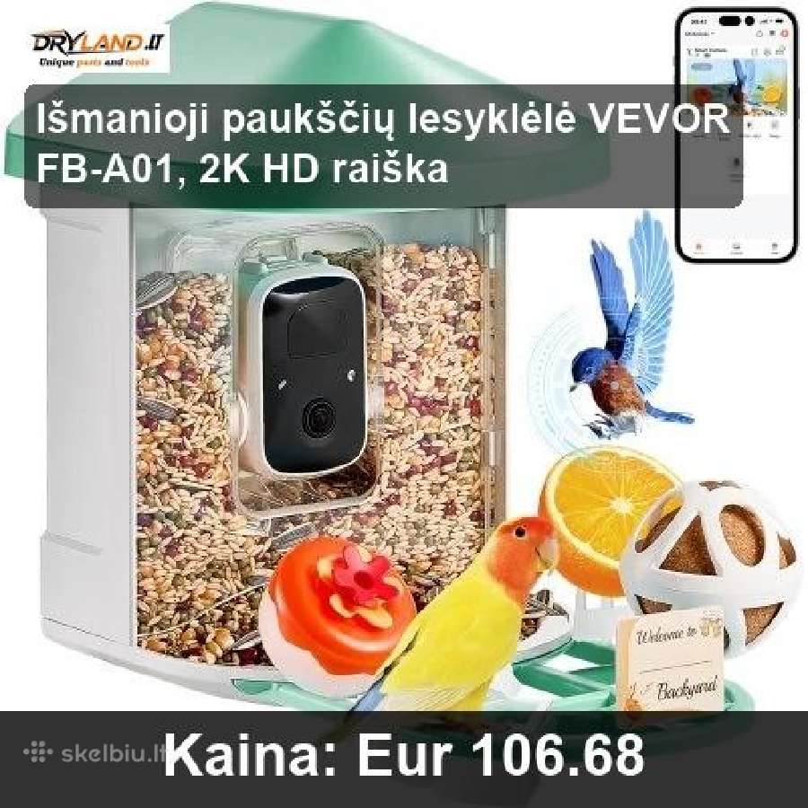 Paukščių, Graužikų Narvai ir Terariumai - nuotraukos Nr. 11