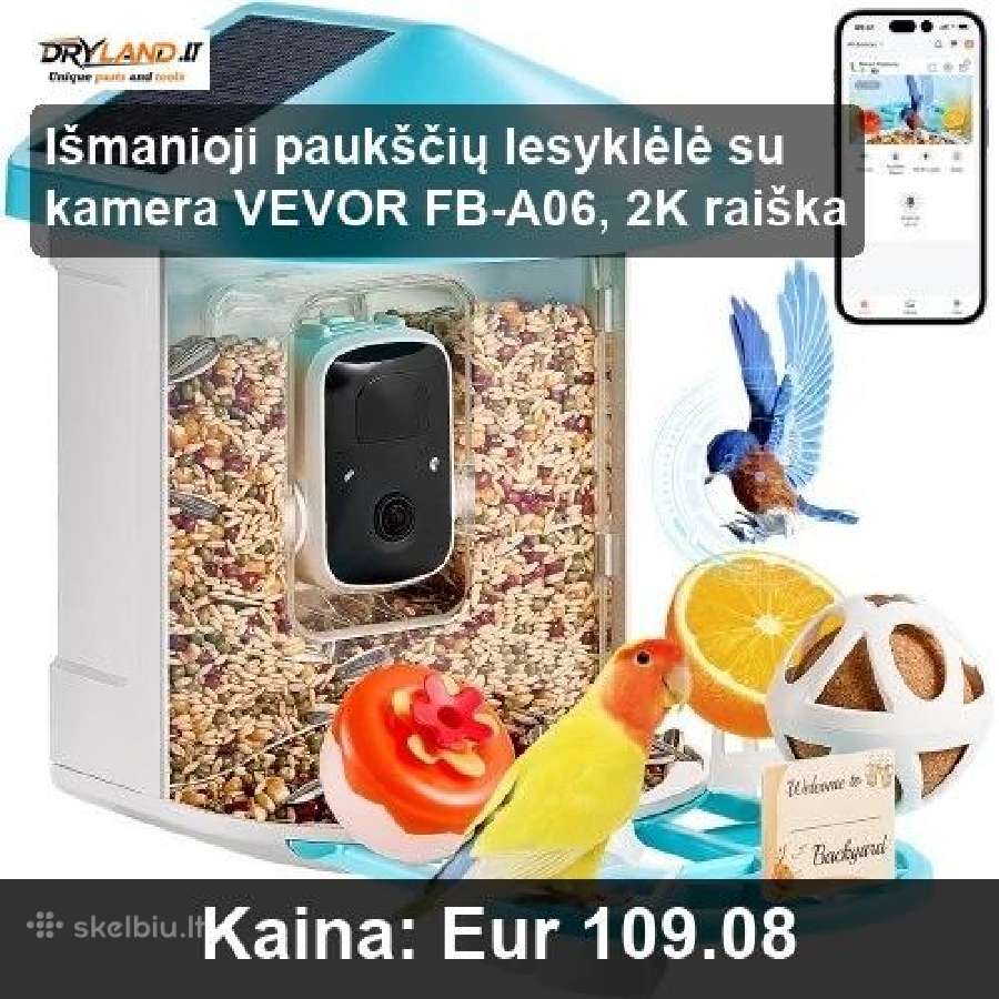 Paukščių, Graužikų Narvai ir Terariumai - nuotraukos Nr. 12