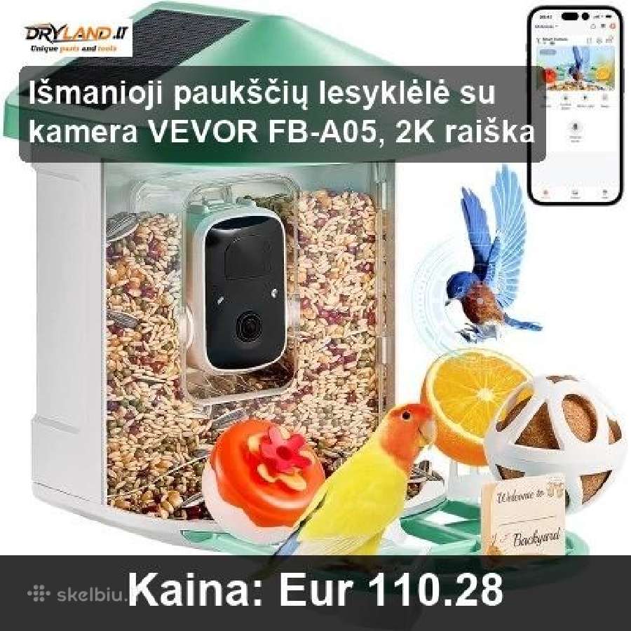 Paukščių, Graužikų Narvai ir Terariumai - nuotraukos Nr. 13