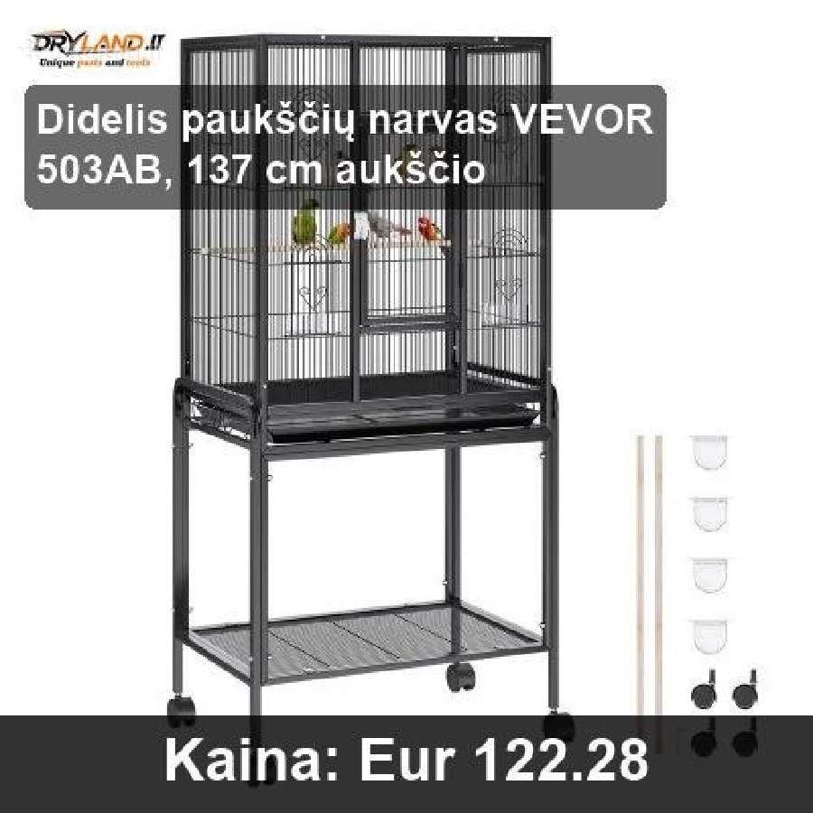 Paukščių, Graužikų Narvai ir Terariumai - nuotraukos Nr. 17