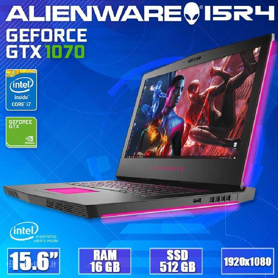 Alienware 15 R4 Gtx1070 8gb ! Žaidimams ! - nuotraukos Nr. 3