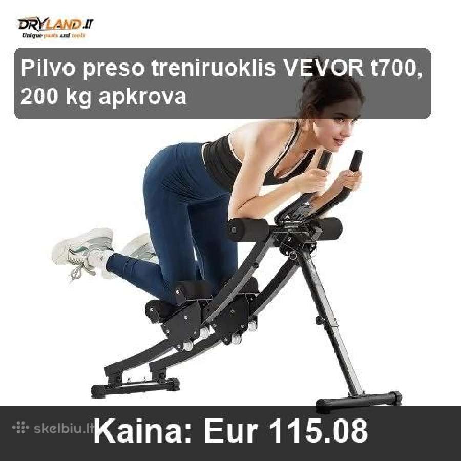 Pilvo Preso Treniruokliai – Stiprinkite Kūną - nuotraukos Nr. 3