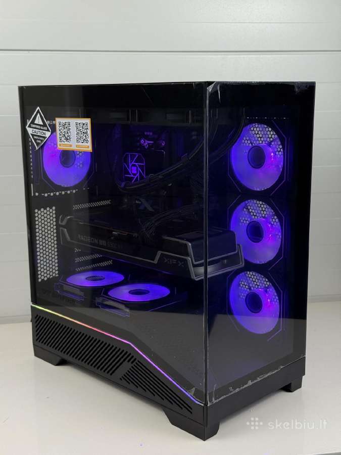 Stacionarus Žaidimų Pc Rx 6900xt Ryzen 7 32gb RAM - nuotraukos Nr. 2