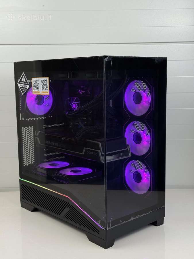 Stacionarus Žaidimų Pc Rx 6900xt Ryzen 7 32gb RAM - nuotraukos Nr. 3