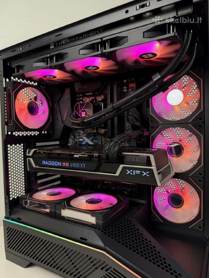 Stacionarus Žaidimų Pc Rx 6900xt Ryzen 7 32gb RAM - nuotraukos Nr. 8