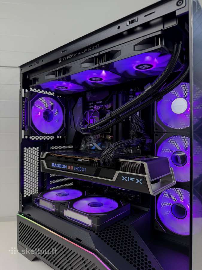 Stacionarus Žaidimų Pc Rx 6900xt Ryzen 7 32gb RAM - nuotraukos Nr. 11