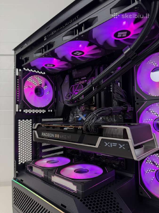 Stacionarus Žaidimų Pc Rx 6900xt Ryzen 7 32gb RAM - nuotraukos Nr. 12