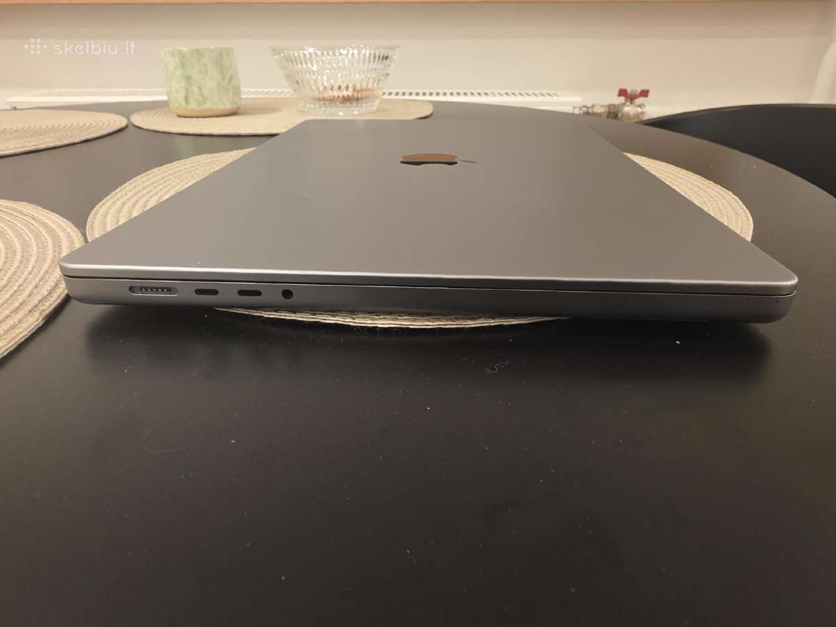 MacBook Pro 16" (A2485) M1 Pro 16 GB 1 TB - nuotraukos Nr. 2