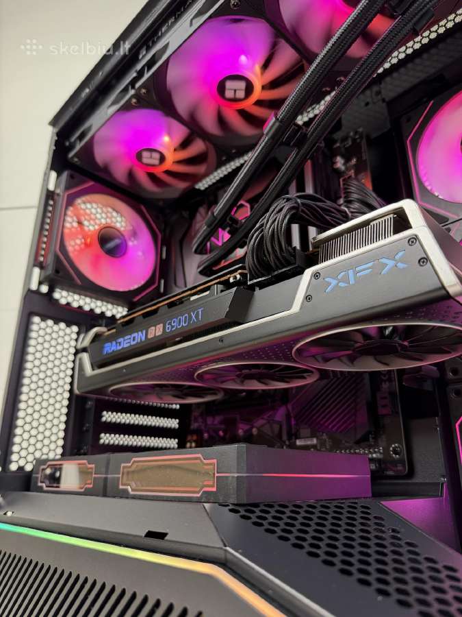 Stacionarus Žaidimų Pc Rx 6900xt Ryzen 7 32gb RAM - nuotraukos Nr. 16