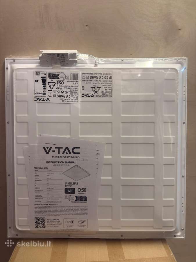 LED panelės 60x60 - nuotraukos Nr. 3