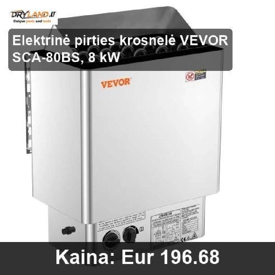 Elektrinės pirties krosnelės - nuotraukos Nr. 7