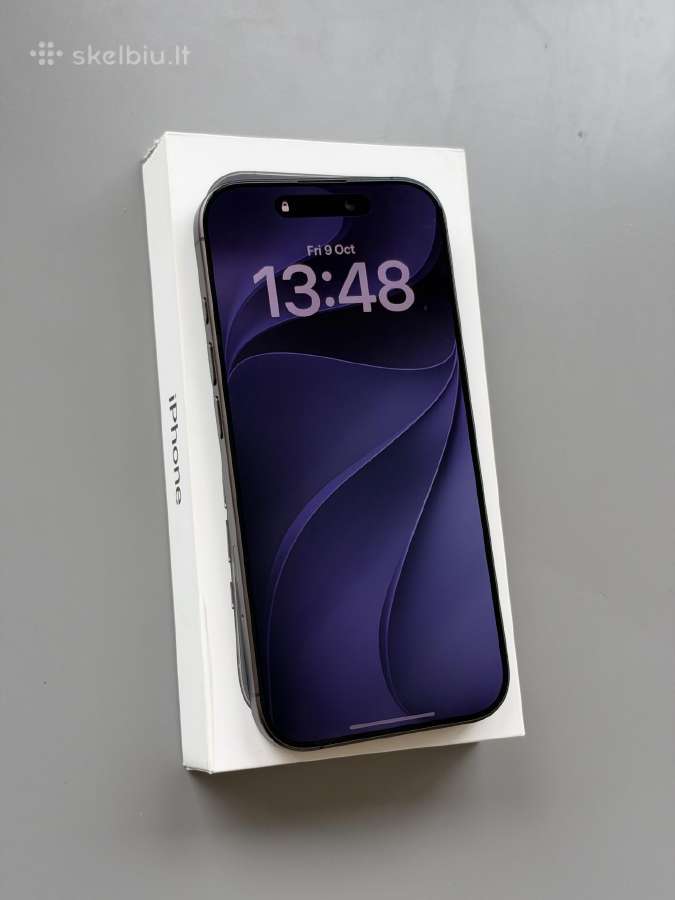 Parduodamas iPhone 17 256gb Black - nuotraukos Nr. 3