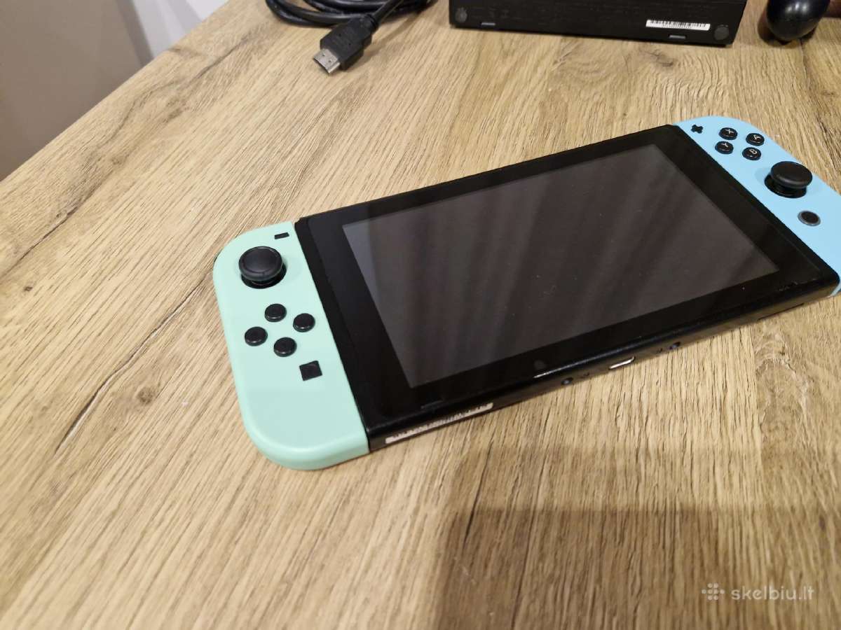 Nintendo switch v2+atminties korta - nuotraukos Nr. 6