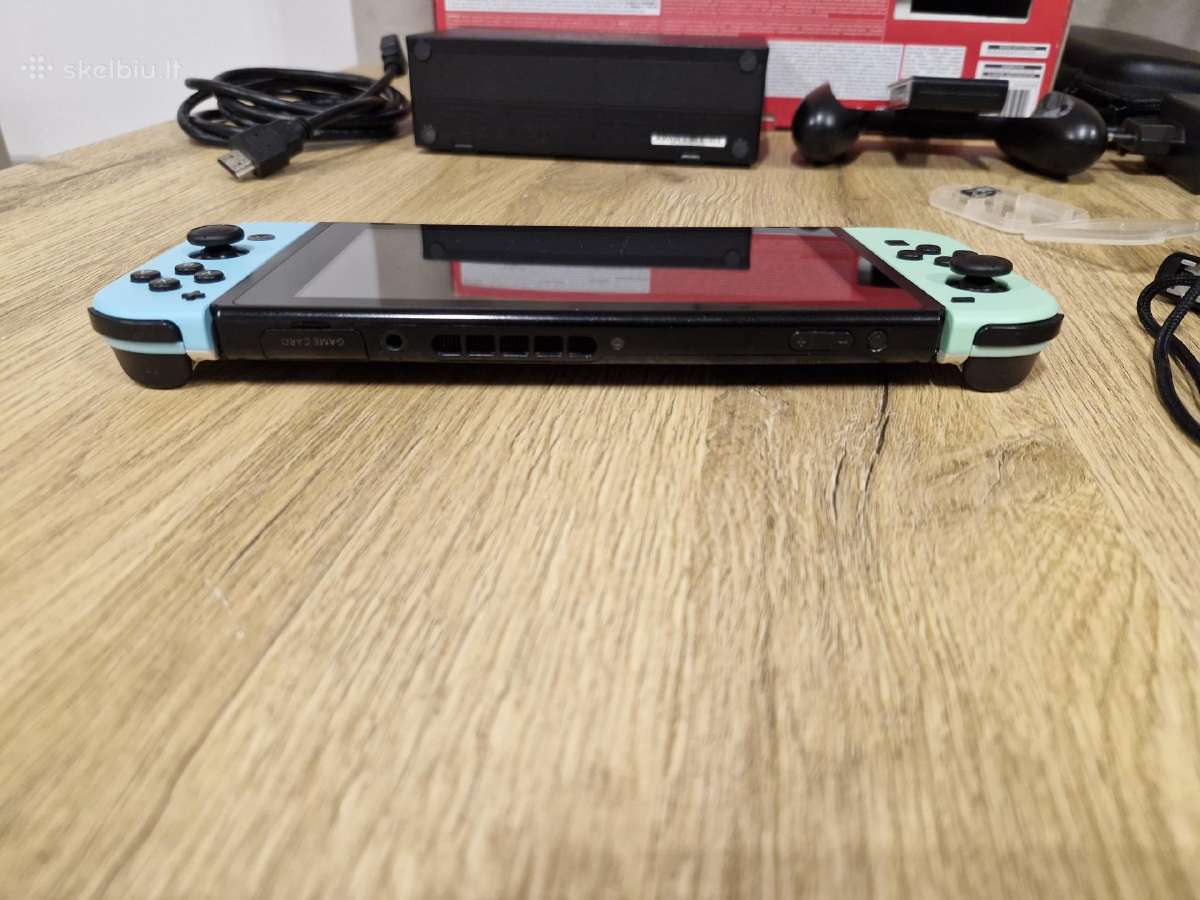 Nintendo switch v2+atminties korta - nuotraukos Nr. 8