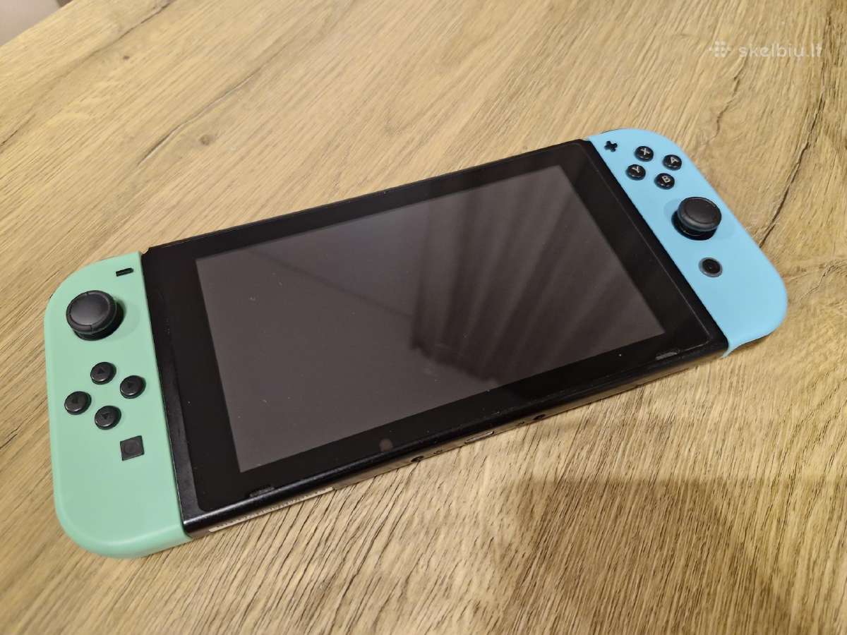Nintendo switch v2+atminties korta - nuotraukos Nr. 9