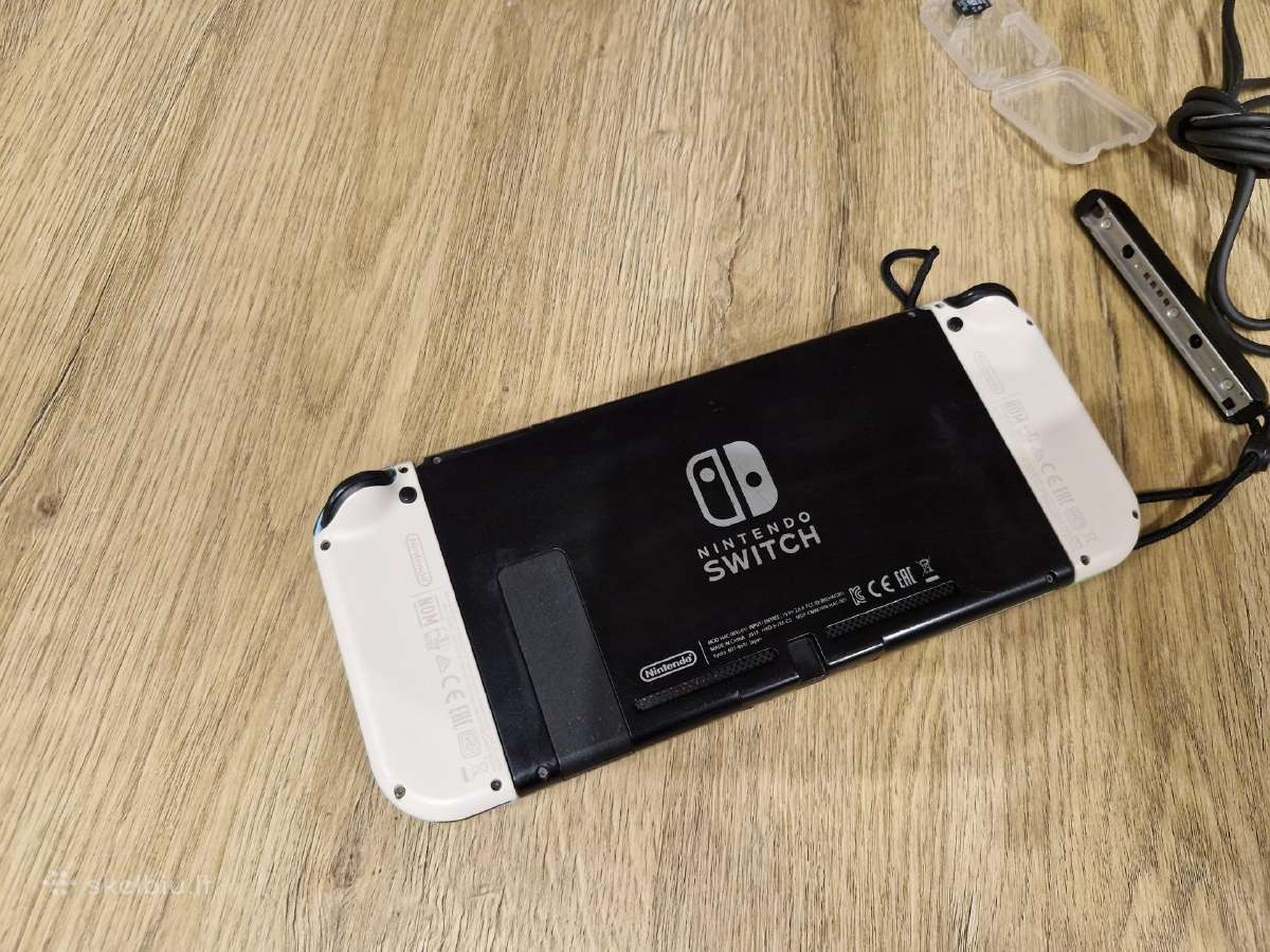 Nintendo switch v2+atminties korta - nuotraukos Nr. 12
