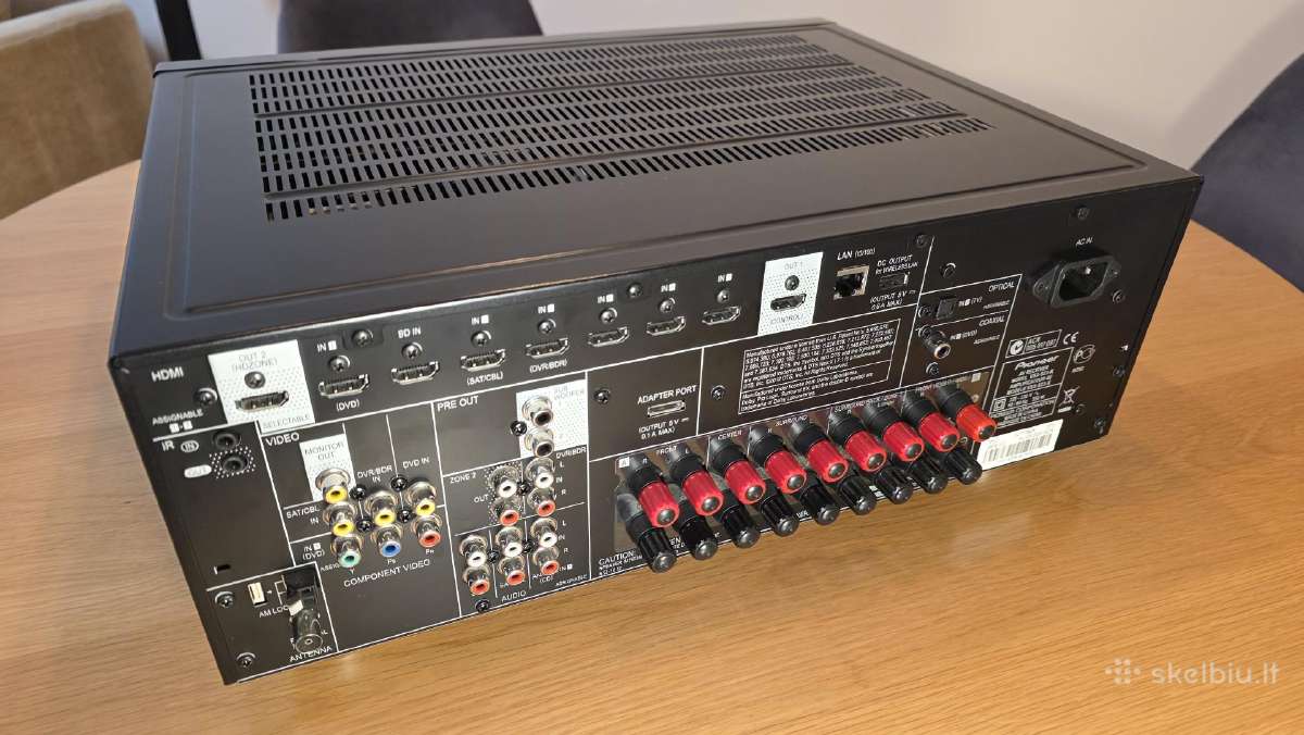 Pioneer Vsx-923-k 7.2 AV resyveris - nuotraukos Nr. 3