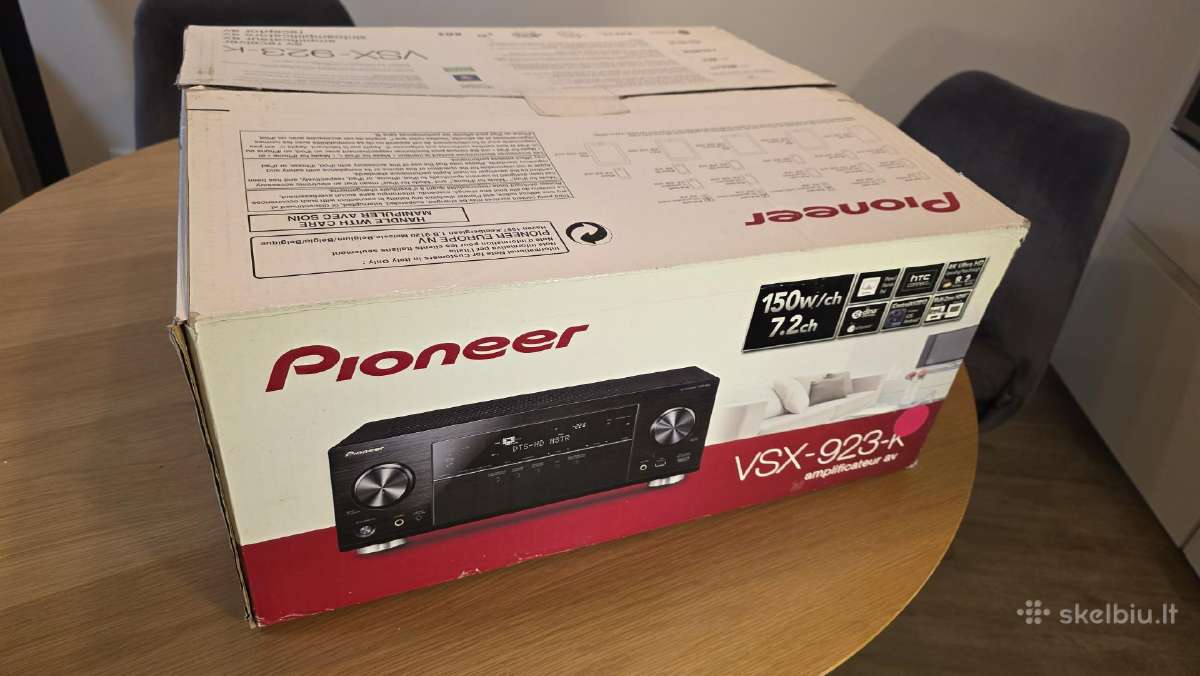 Pioneer Vsx-923-k 7.2 AV resyveris - nuotraukos Nr. 6